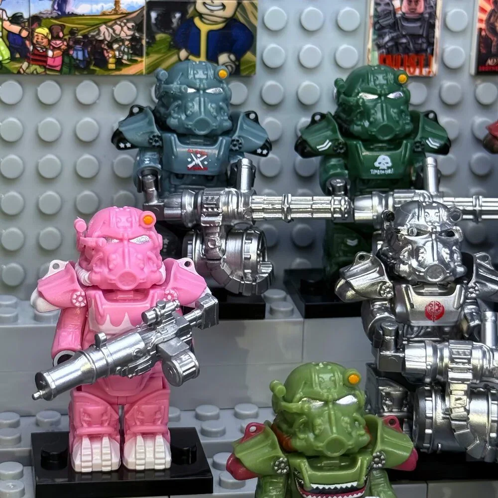 Fallout Power Armor Collection – 11 Custom Minifigures Set - Picture 5 of 8